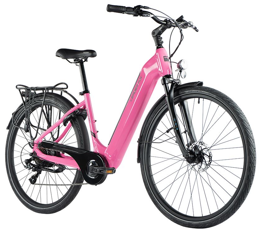 Elektrokolo Leader Fox INDUKTORA 28" 2023 15Ah růžová vel.16,5"