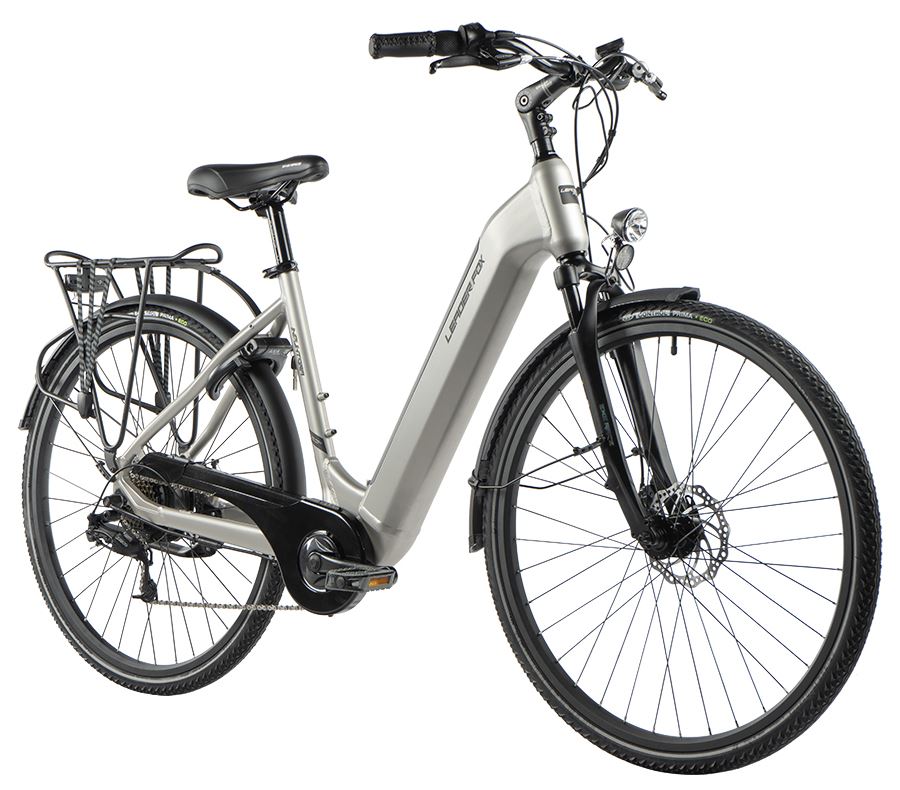 Elektrokolo Leader Fox INDUKTORA 28" 2023 15Ah stříbrná vel.18"