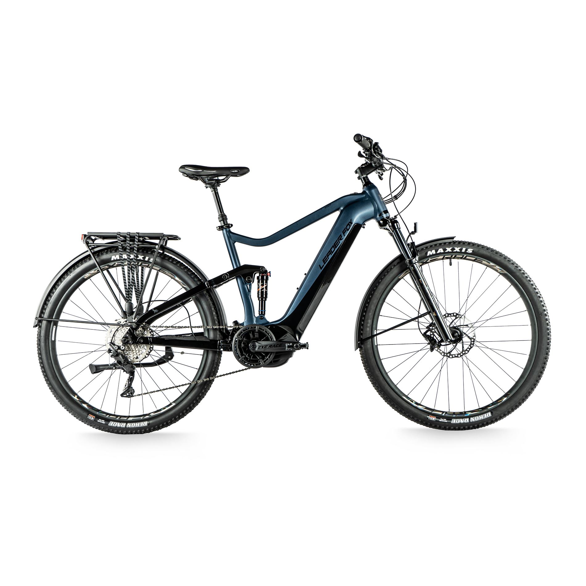 Elektrokolo 29" Leader Fox AXEN 2023 Panasonic GX 20Ah blue/black vel.21,5" - AKCE!