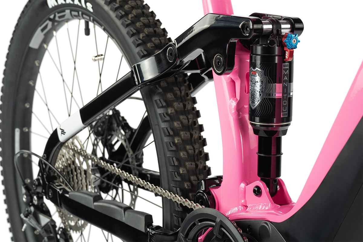 Elektrokolo 27,5" Leader Fox ARRAN 2023, Panasonic GX, 20Ah, pink/black, vel.19,5" -AKCE!