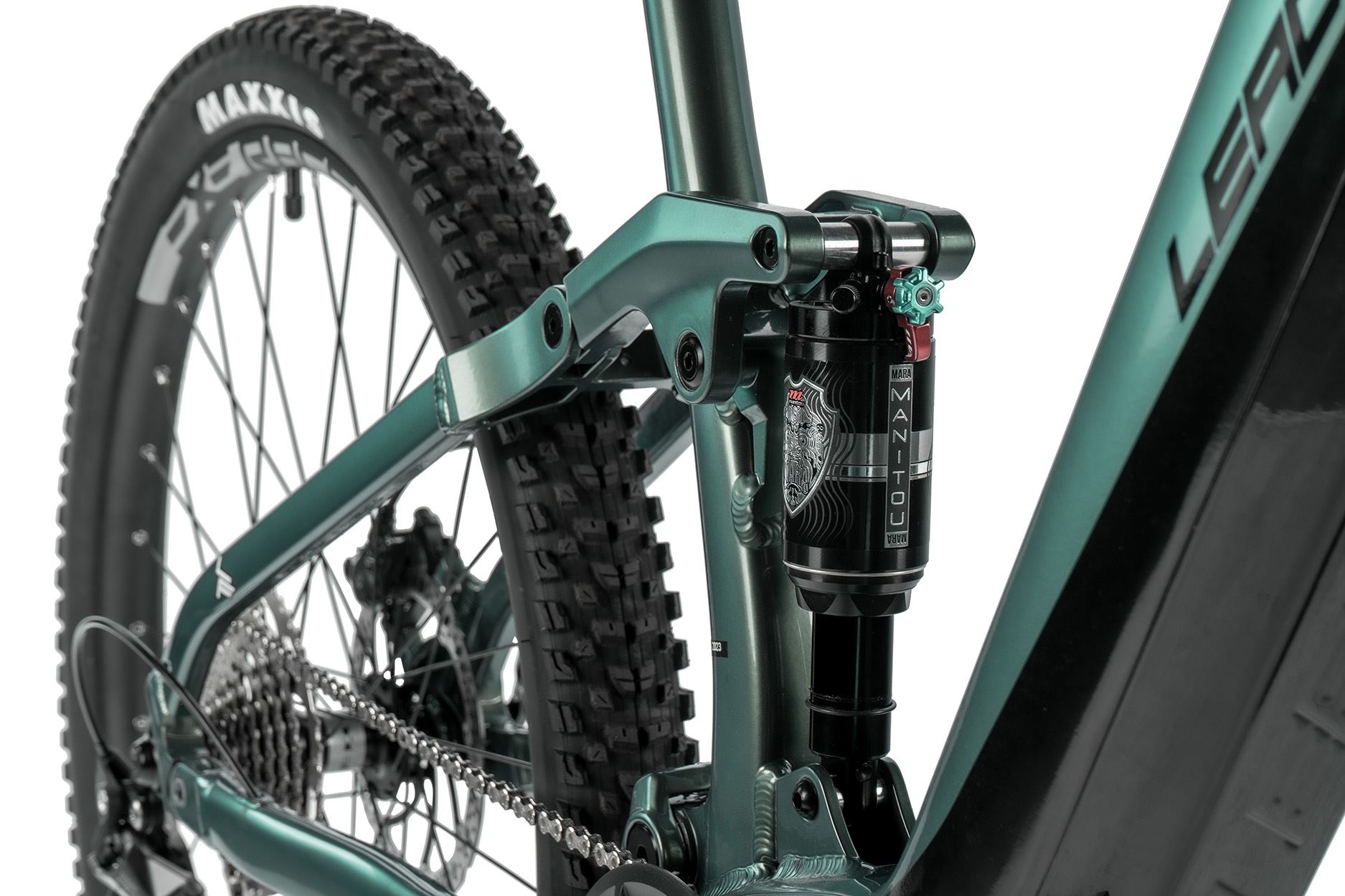 Elektrokolo 29" Leader Fox ARRAN 2023, Panasonic GX, 20Ah, green/black, vel.21,5" -AKCE!