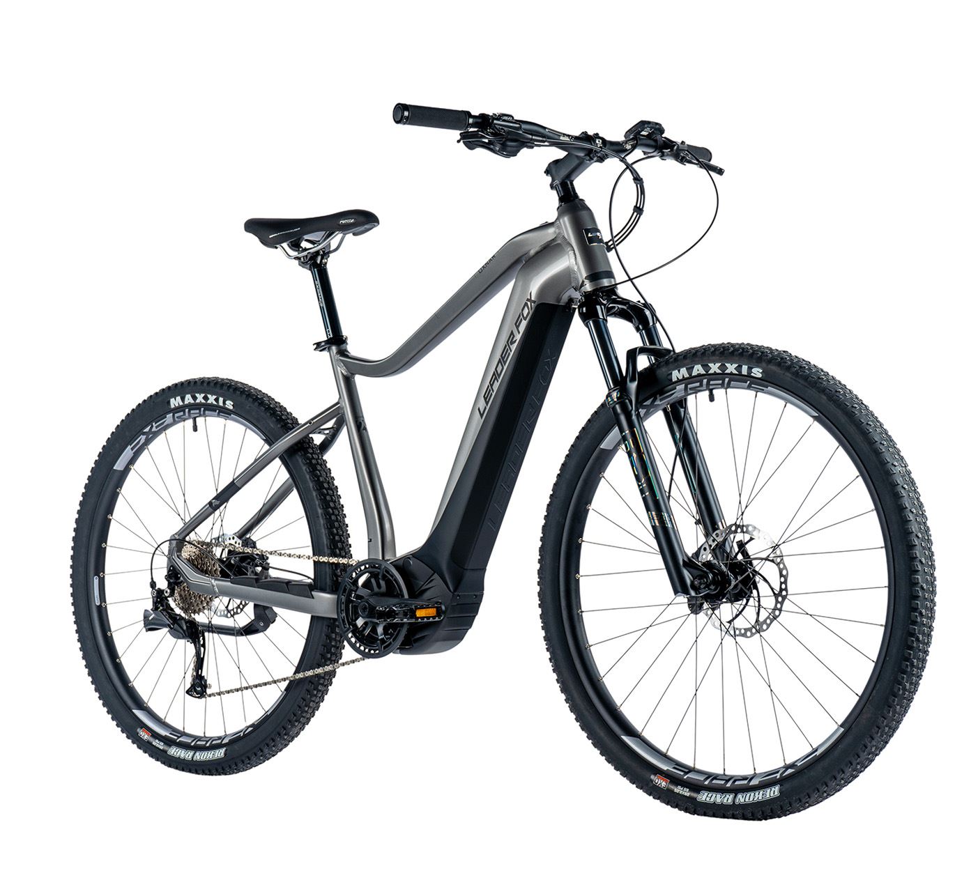 Elektrokolo 29" Leader Fox OXNAR 2023 20Ah PANASONIC grey/black vel.19,5" - AKCE!