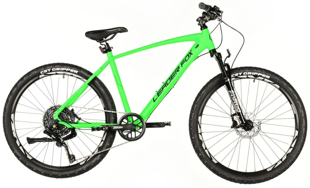 Horské kolo 26" Leader Fox FACTOR 2025 neon green/black vel.18"