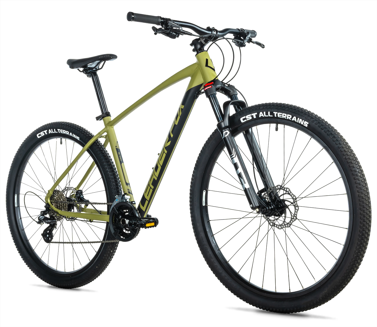 Horské kolo 27,5" Leader Fox EVOLUTION 2026 army zelená/černá /2x8/ vel.20"
