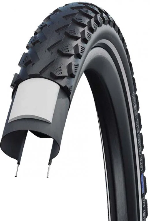 Plášt 28" SCHWALBE Land Cruiser Plus HS450 28x1,6" (42-622),Reflex. pásek