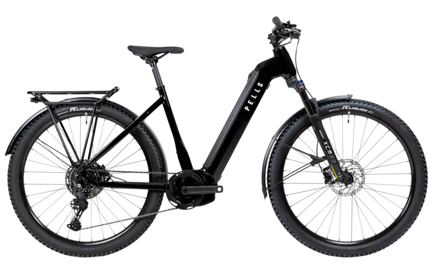 Cestovní elektrokolo Pells LowStep EQ 2026, Bosch Performance CX, 750 Wh, night black/grey, vel.L + Bonus!