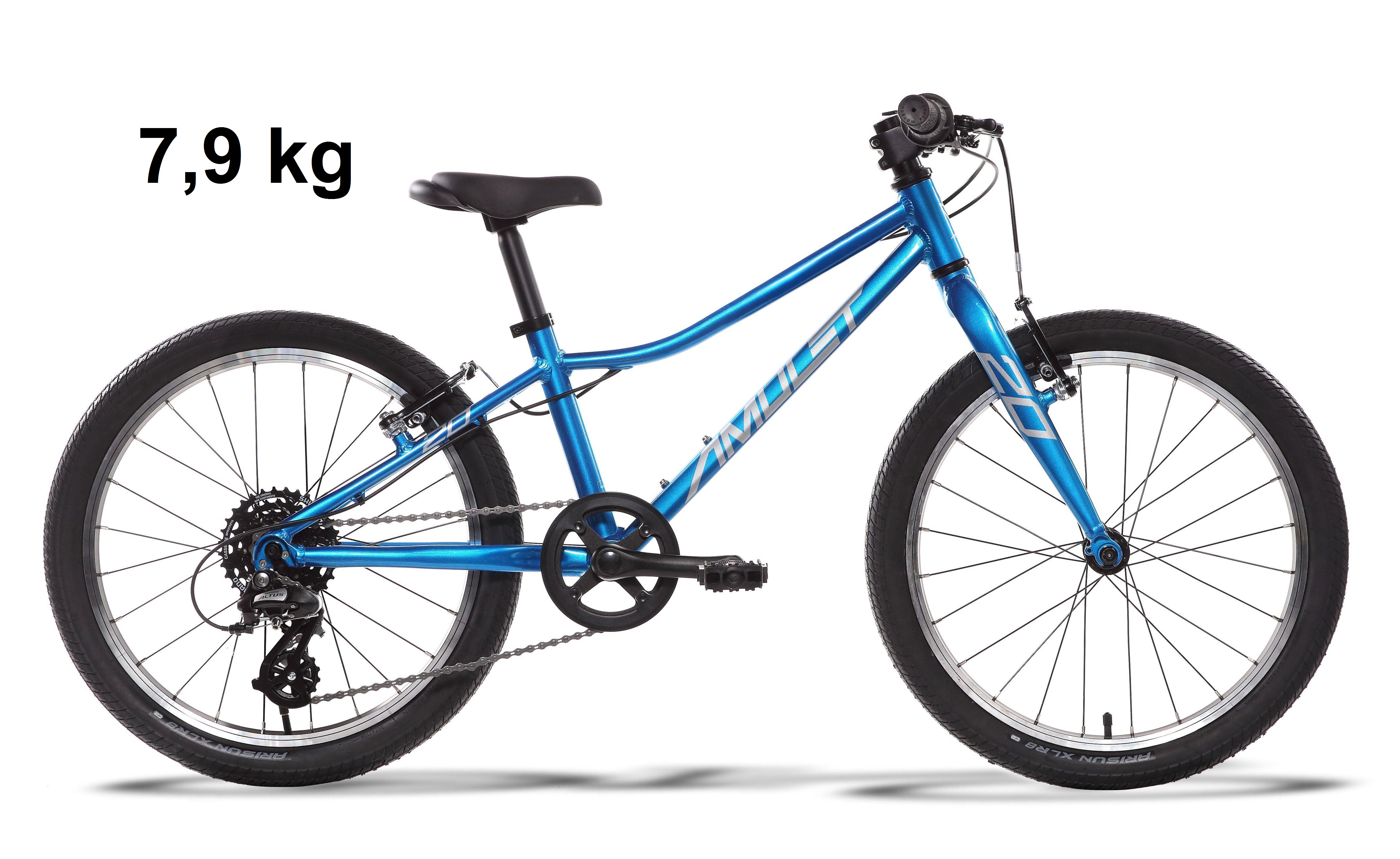 Dětské kolo 20" AMULET TOMCAT strong blue/silver 2026 -AKCE!