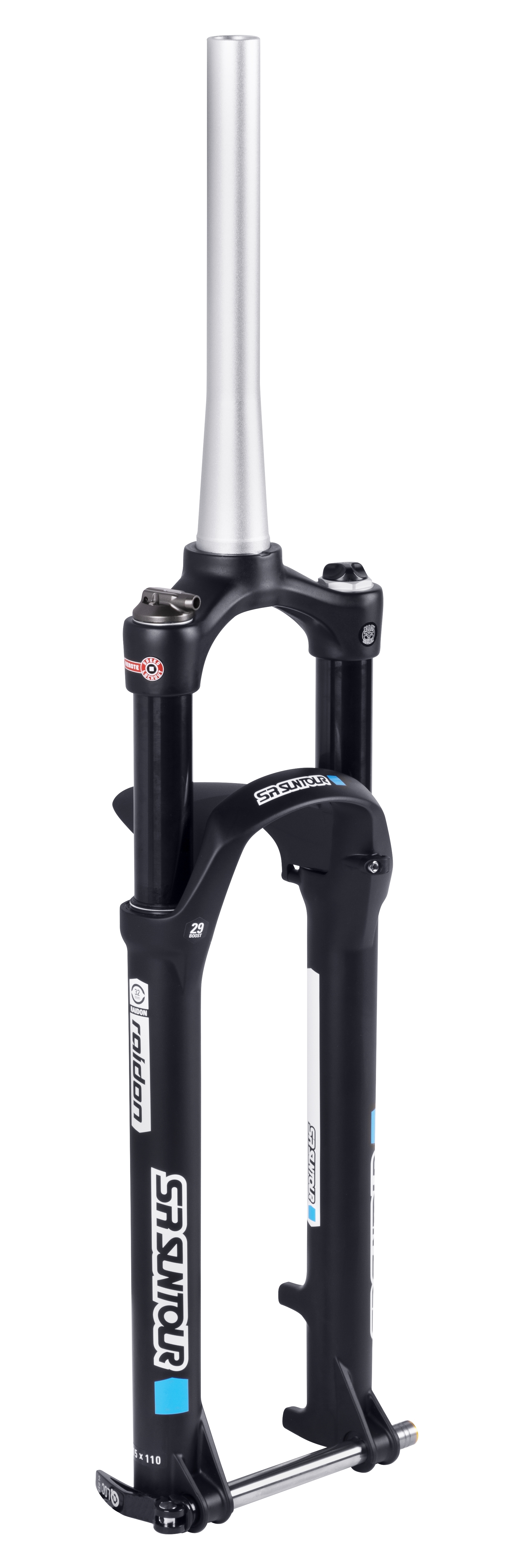 Vidlice odpružená SR SUNTour RAIDON-RL-R 29" Taper, BOOST,15mm Disc černá 