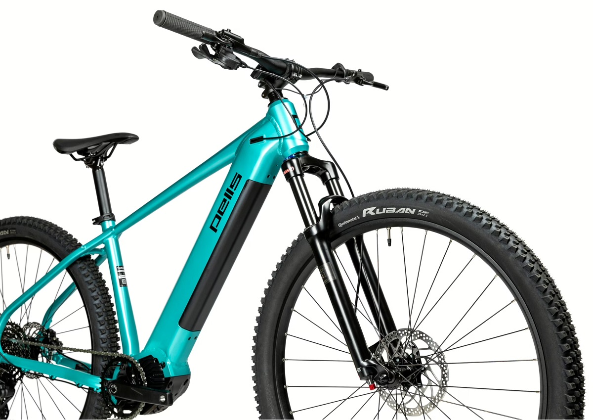 Dámské elektrokolo 29" PELLS Thorr 1 W Matt mint, 630Wh, vel.17"/M - AKCE!