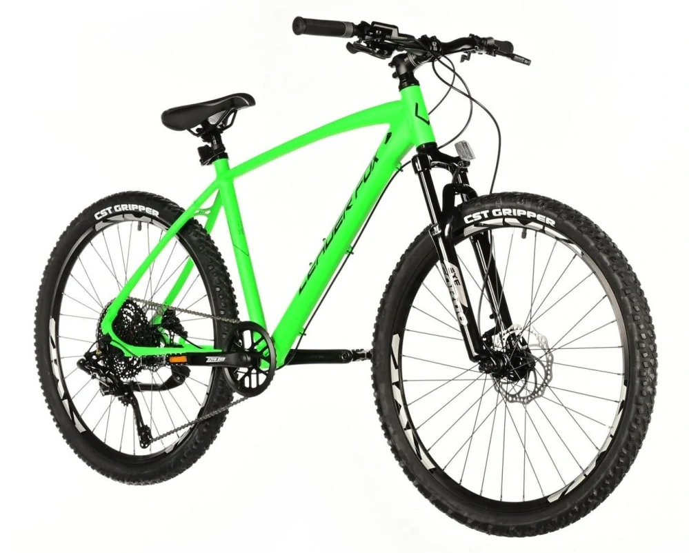 Horské kolo 26" Leader Fox FACTOR 2025 neon green/black vel.18"
