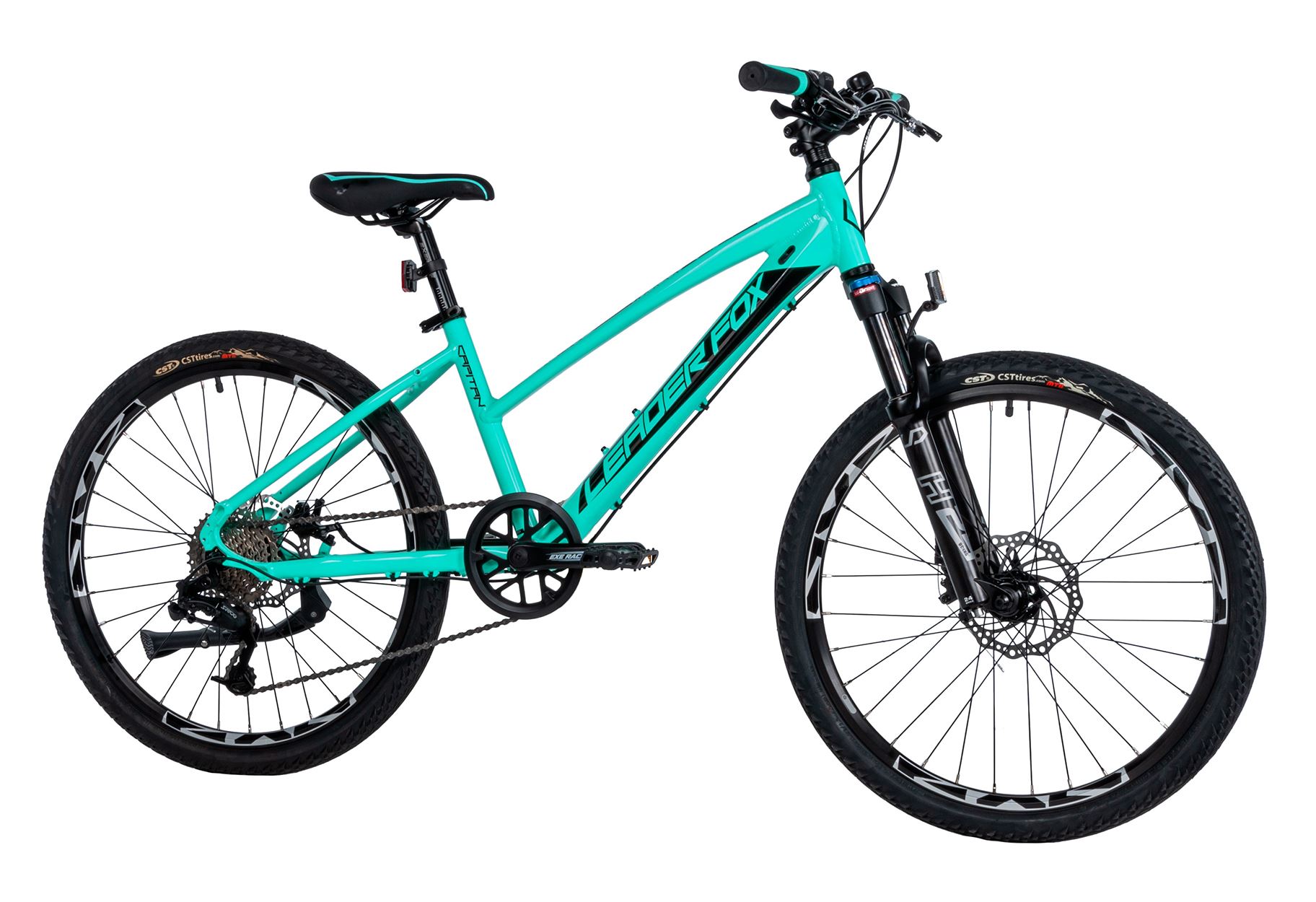 Dívčí kolo Leader Fox CAPITAN 24" Disc /1x8/ 2025 světlá modrá/černá 