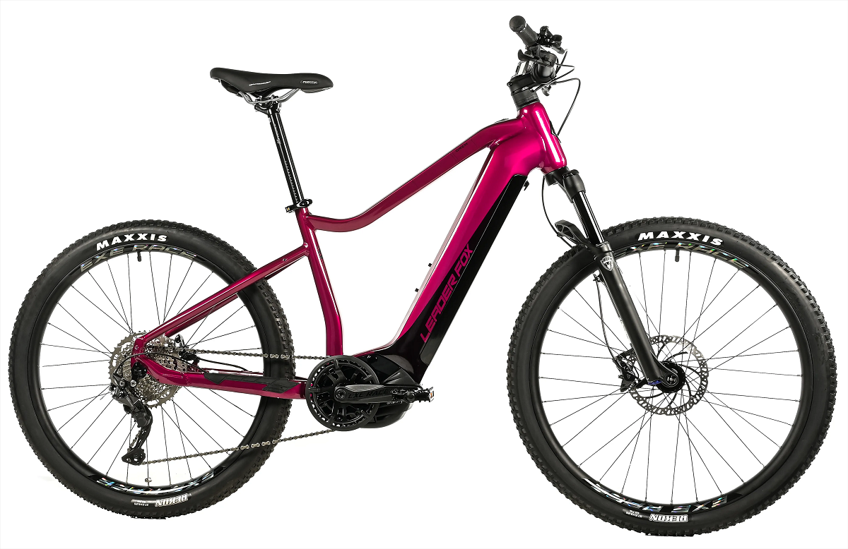 Elektrokolo 27,5" Leader Fox OREM 2025 20Ah PANASONIC violet/black vel.17,5"