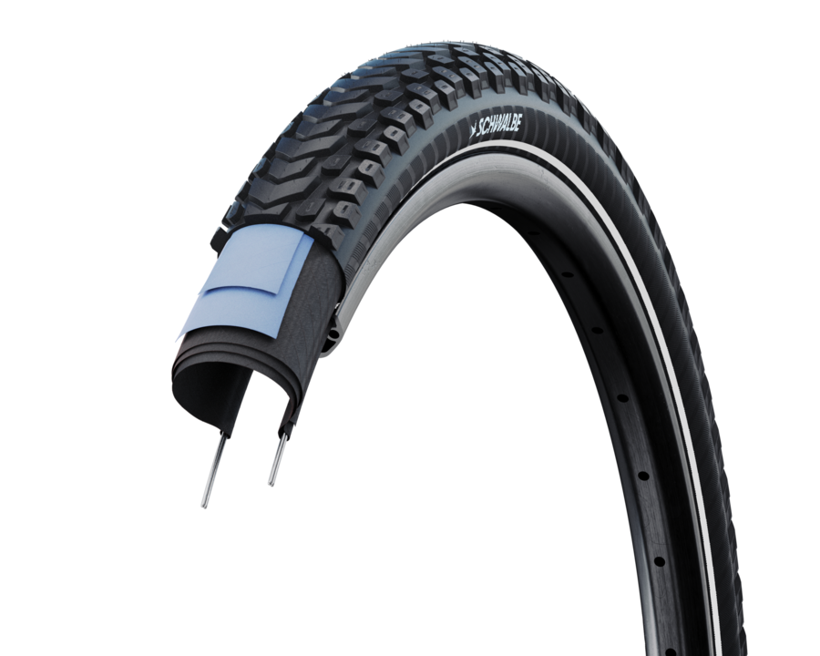 Plášť 28" SCHWALBE Marathon Mondial HS630 42-622 (28x1,60") Reflex, E-50, AddixE, Race Guard
