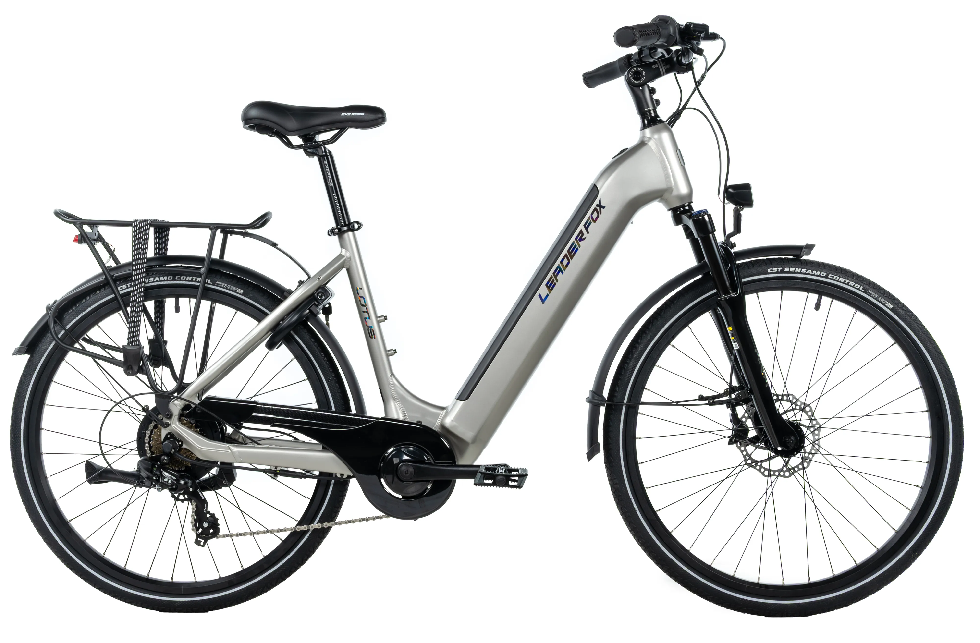 Elektrokolo Leader Fox LOTUS 26" 2026, 16Ah, stříbrná, vel.18" 