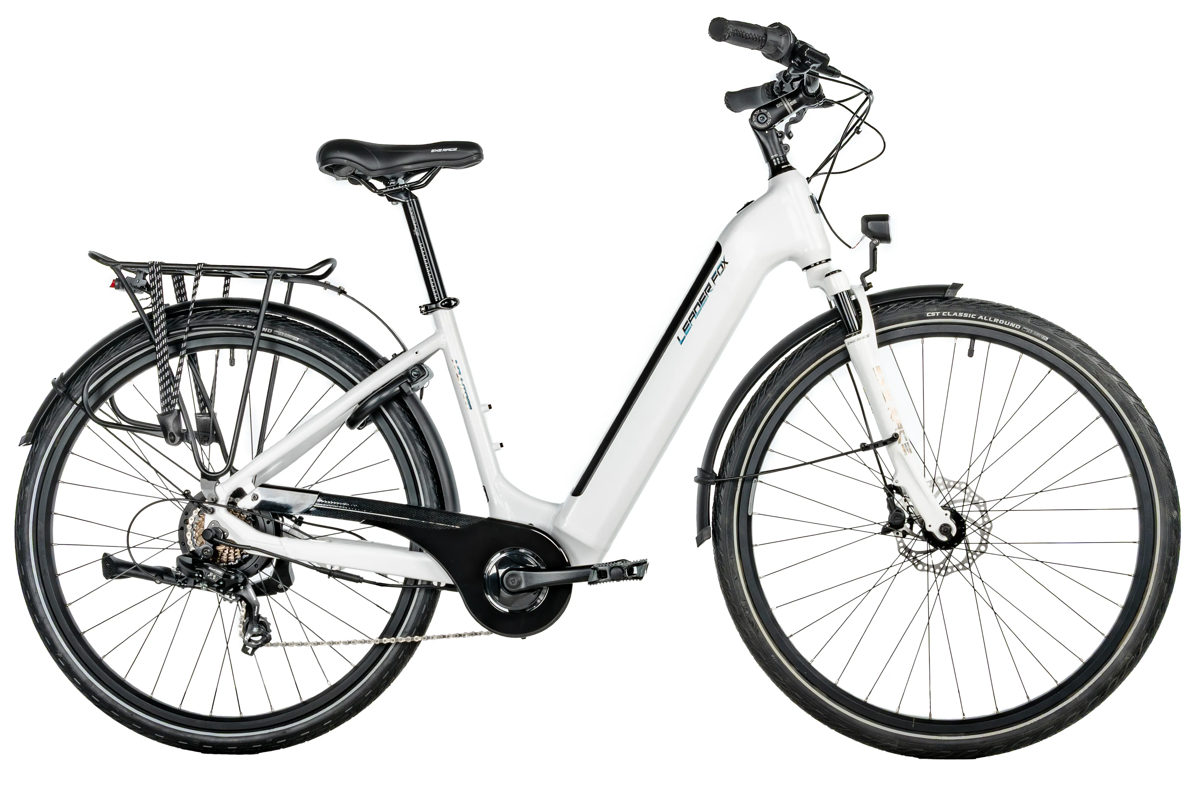 Elektrokolo Leader Fox INDUKTORA 28" 2026, 16Ah, bílá, vel.20"