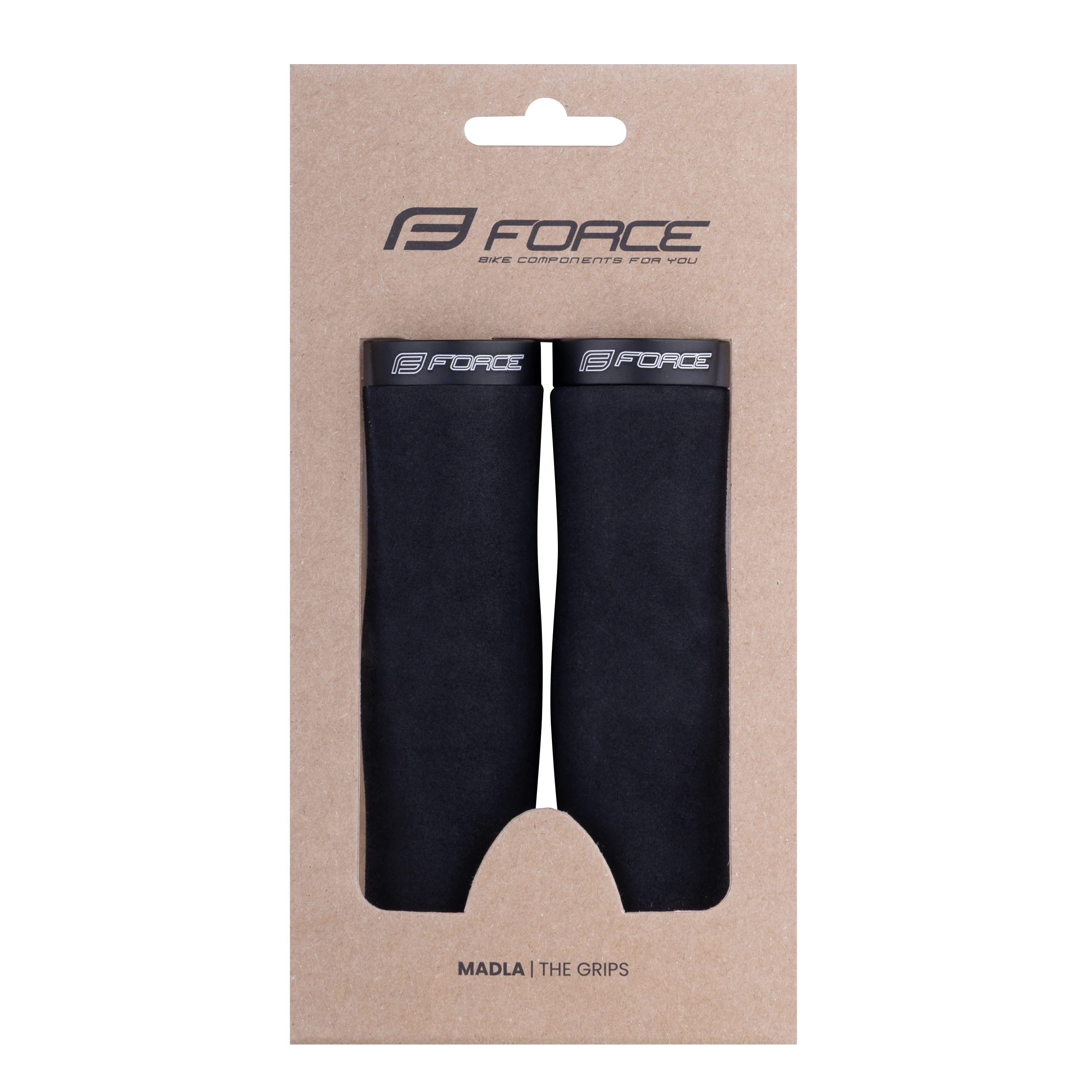 Grippy FORCE EVA tvrzené, jištěné, černé