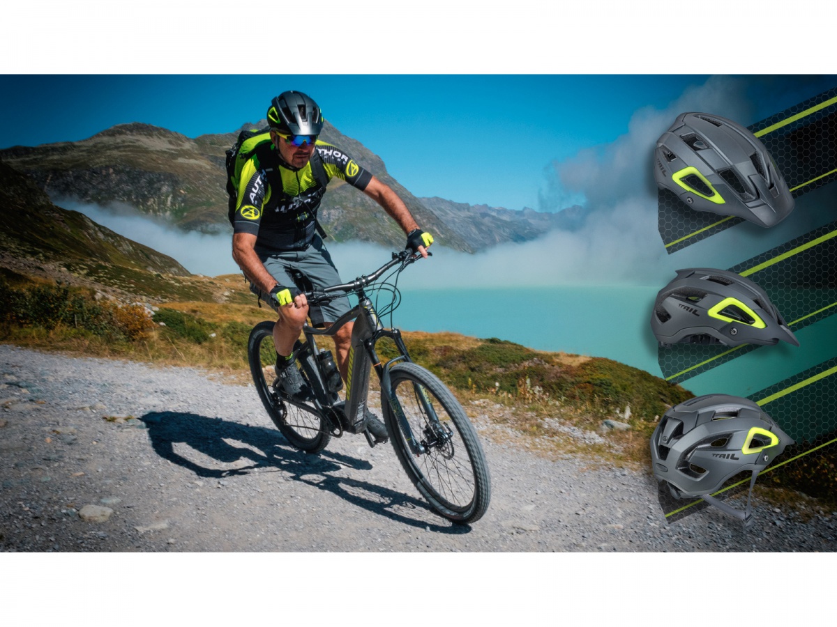 Přilba Author TRAIL Inmold X9-201 černá mat 59-63 cm -AKCE!