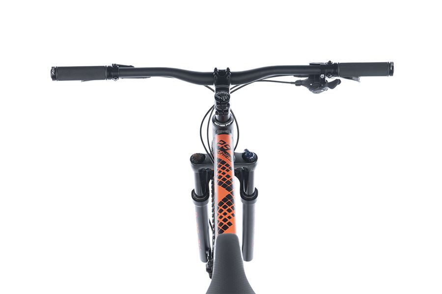 Horské kolo 29" Leader Fox SONORA 2023 černá mat/oranžová vel.16" - AKCE!