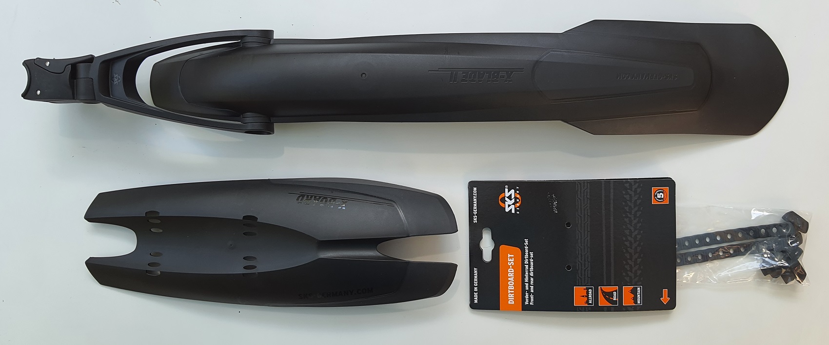 Sada blatníků SKS X-Blade/X-Board 28"-29" černá/černá