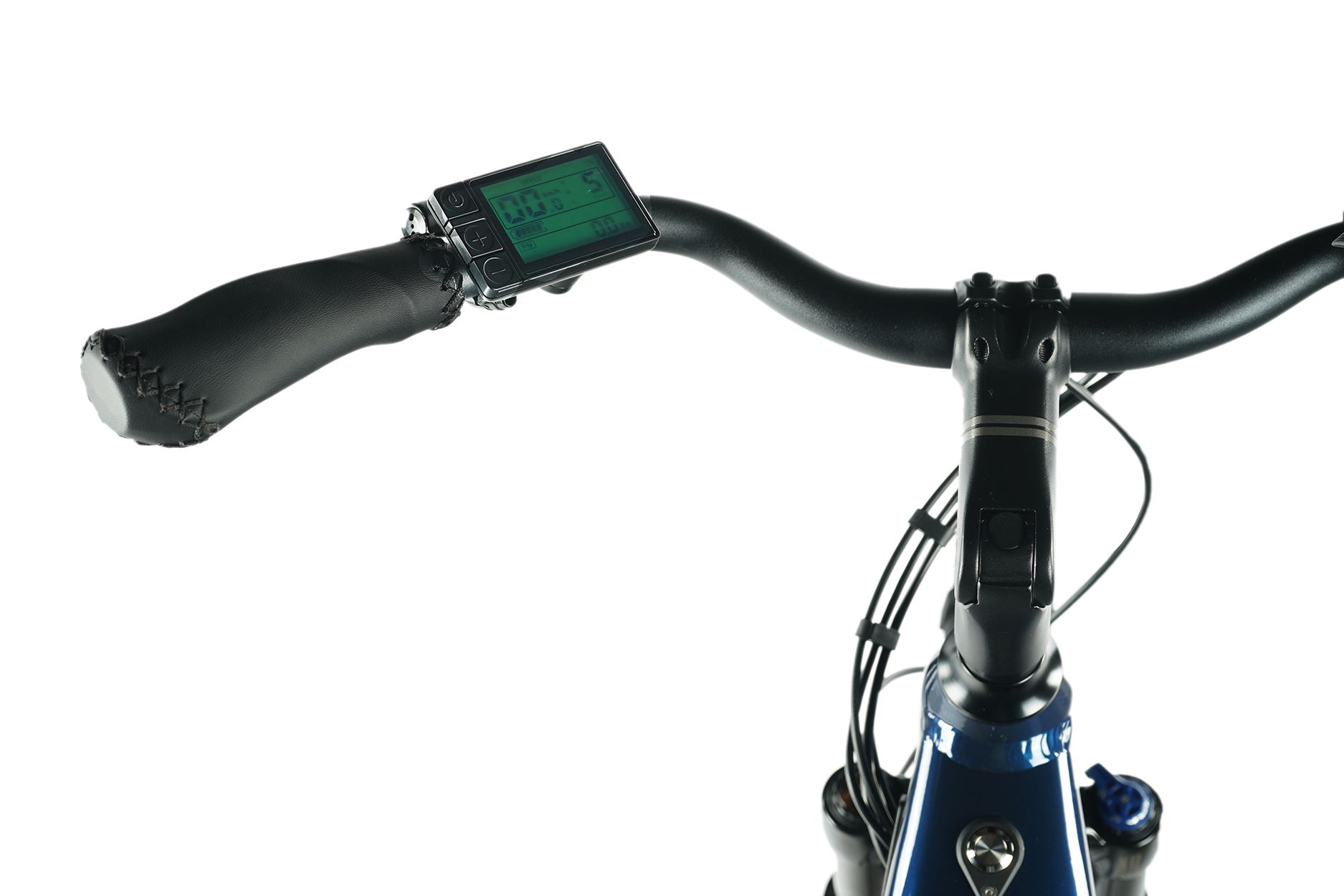 Městské elektrokolo 28" Leader Fox NARA 15Ah 2023 modrá,vel.18"