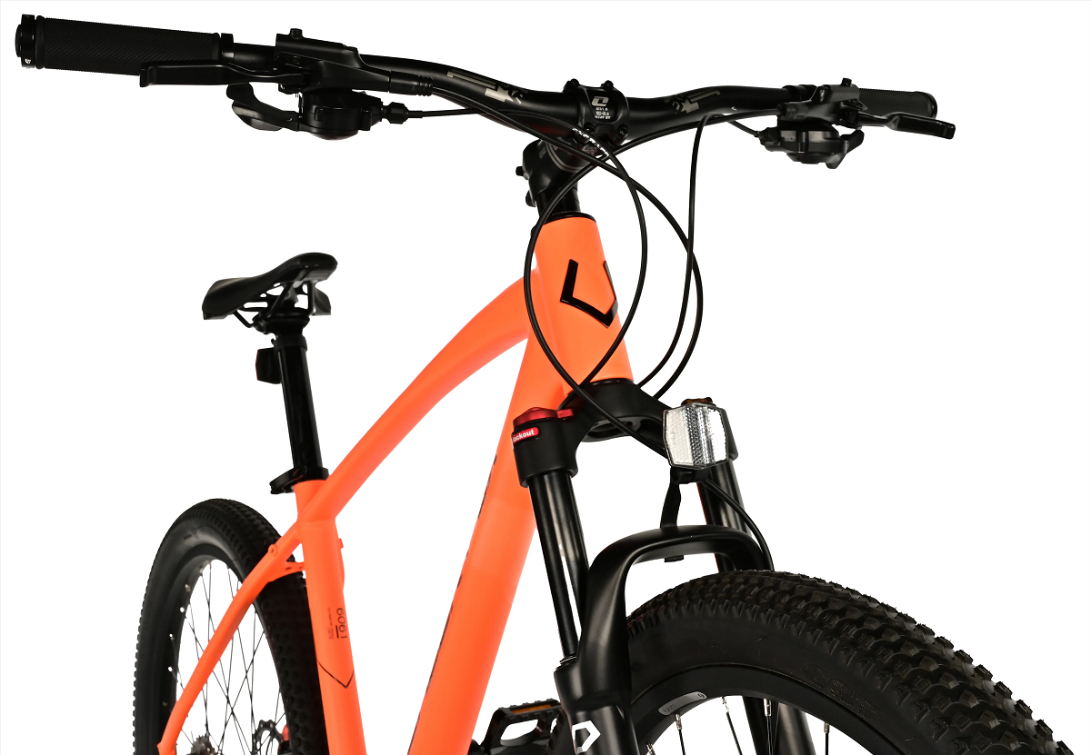 Horské kolo 27,5" Leader Fox EVOLUTION 2025 oranžová /2x8/  vel.18"