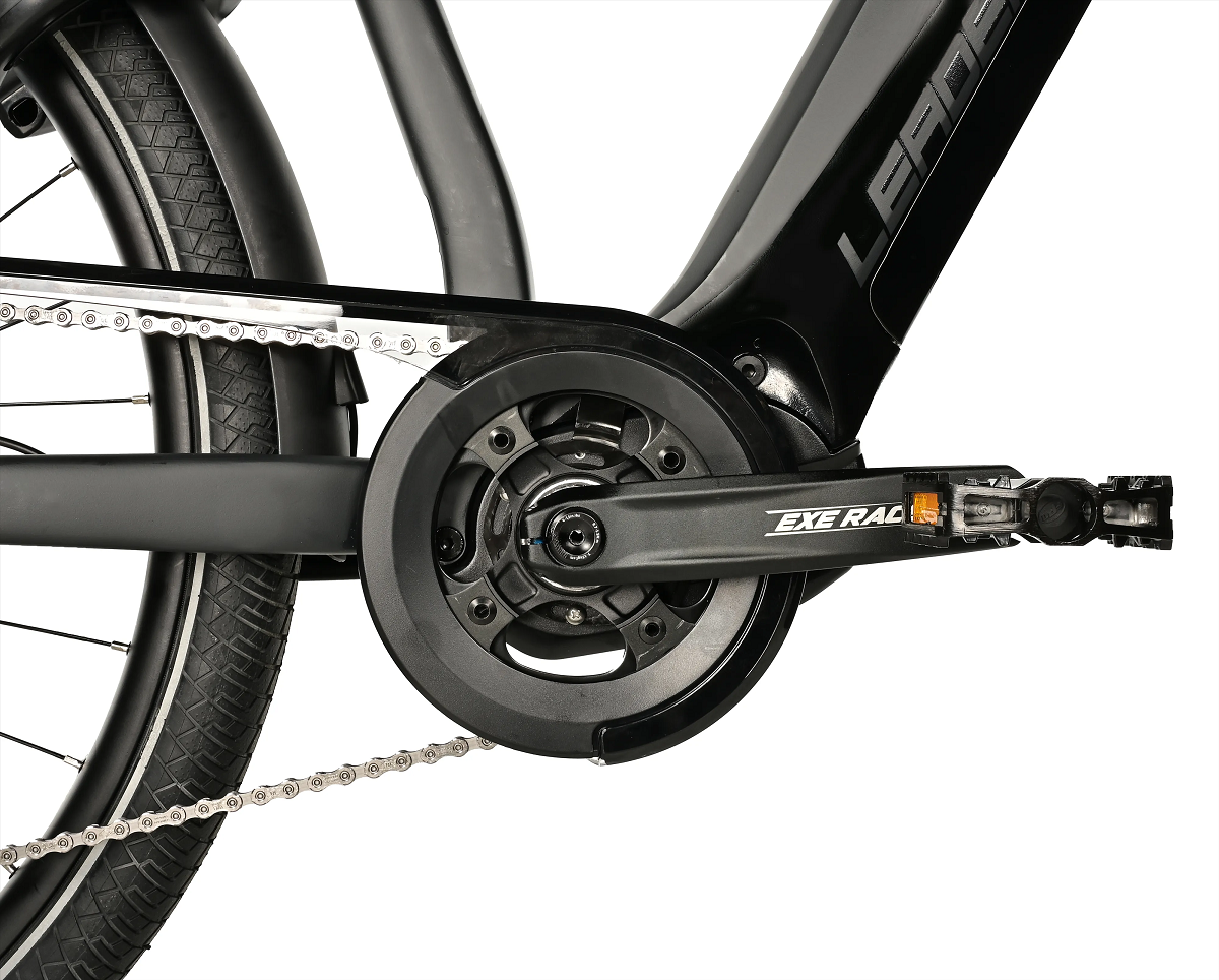 Elektrokolo 28" Leader Fox LUCAS 2025 20Ah, M420, grey/black, vel. 20,5"