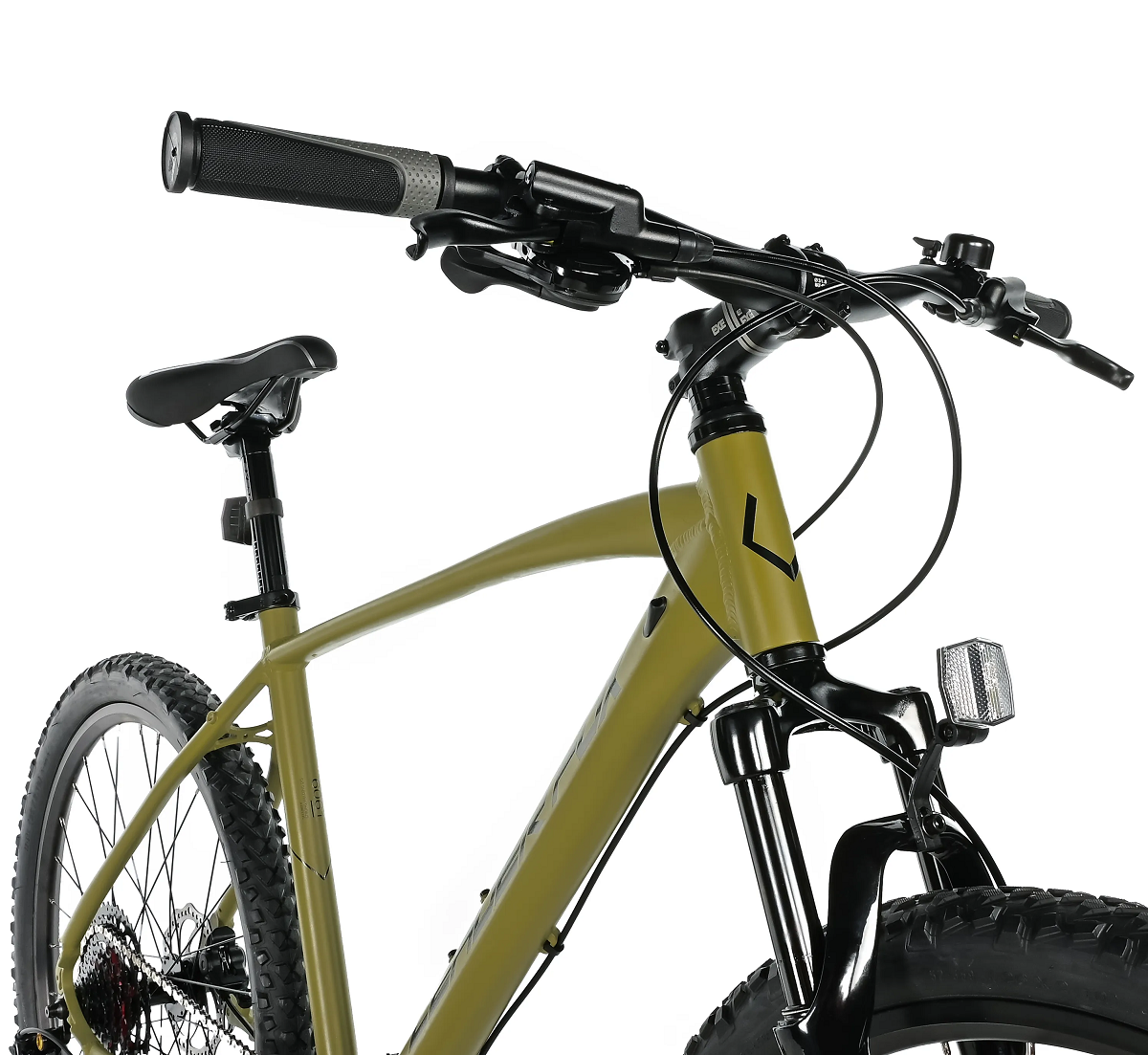 Horské kolo 26" Leader Fox FACTOR 2025 army green/black vel.16"