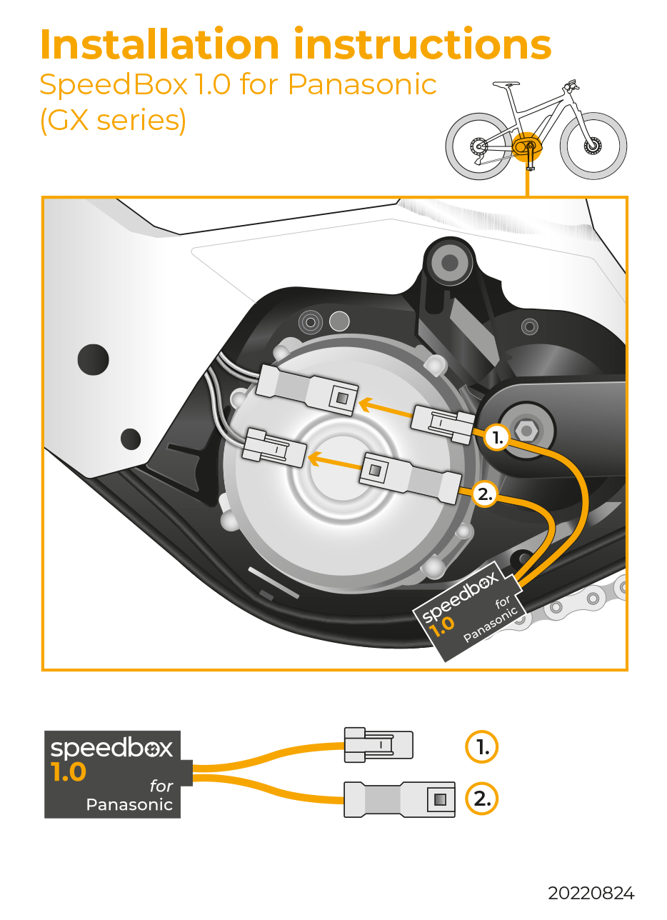 Tuningový čip SpeedBox 1.0 pro motory Panasonic