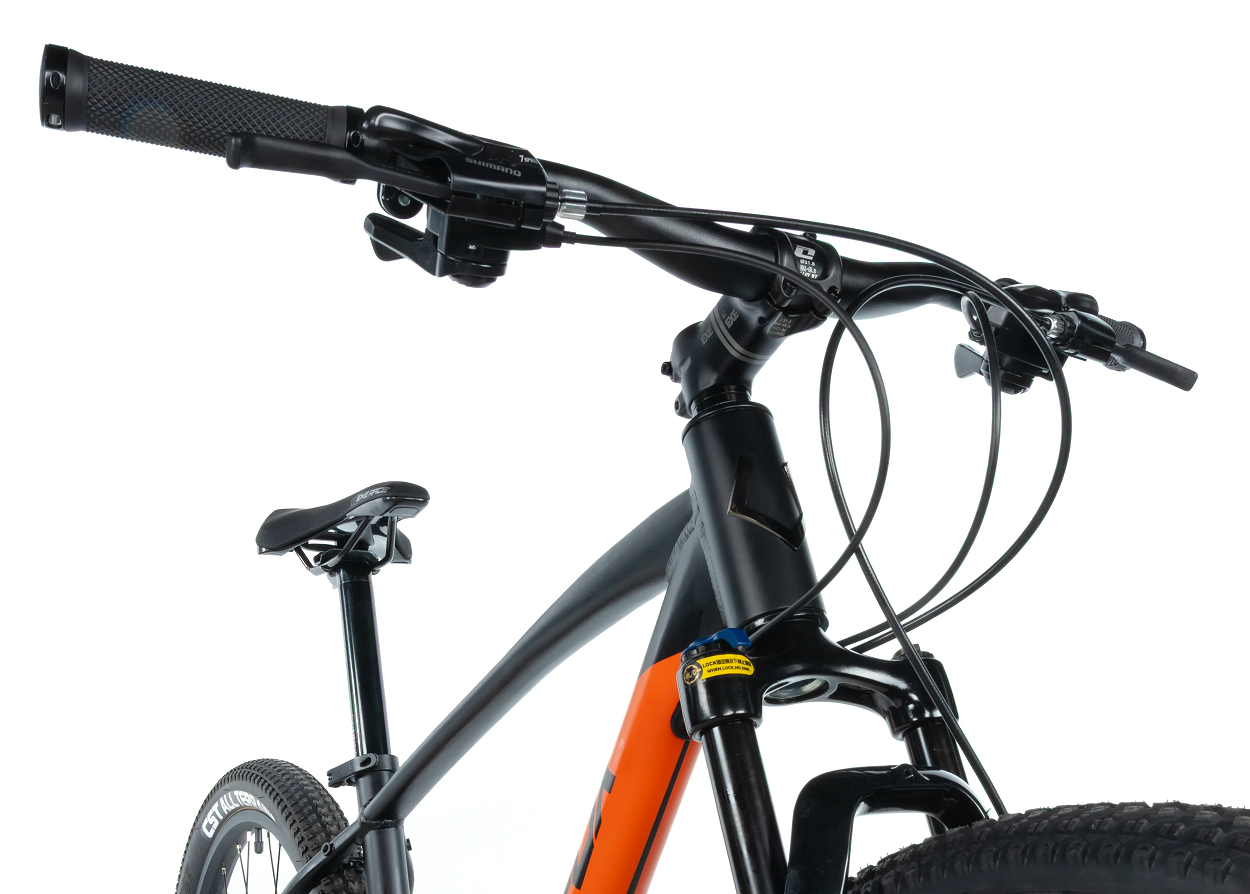 Horské kolo 29" Leader Fox JASPER 2026 black/orange vel.18"