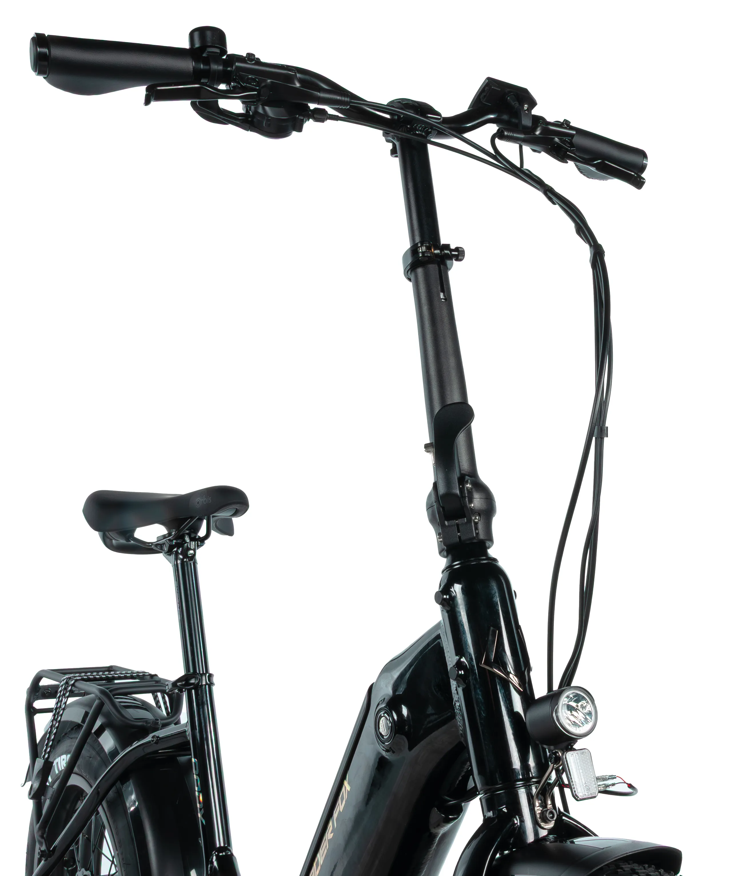 Elektrokolo skládací 20" Leader Fox CODY FAT Bike 16Ah 2025 černá