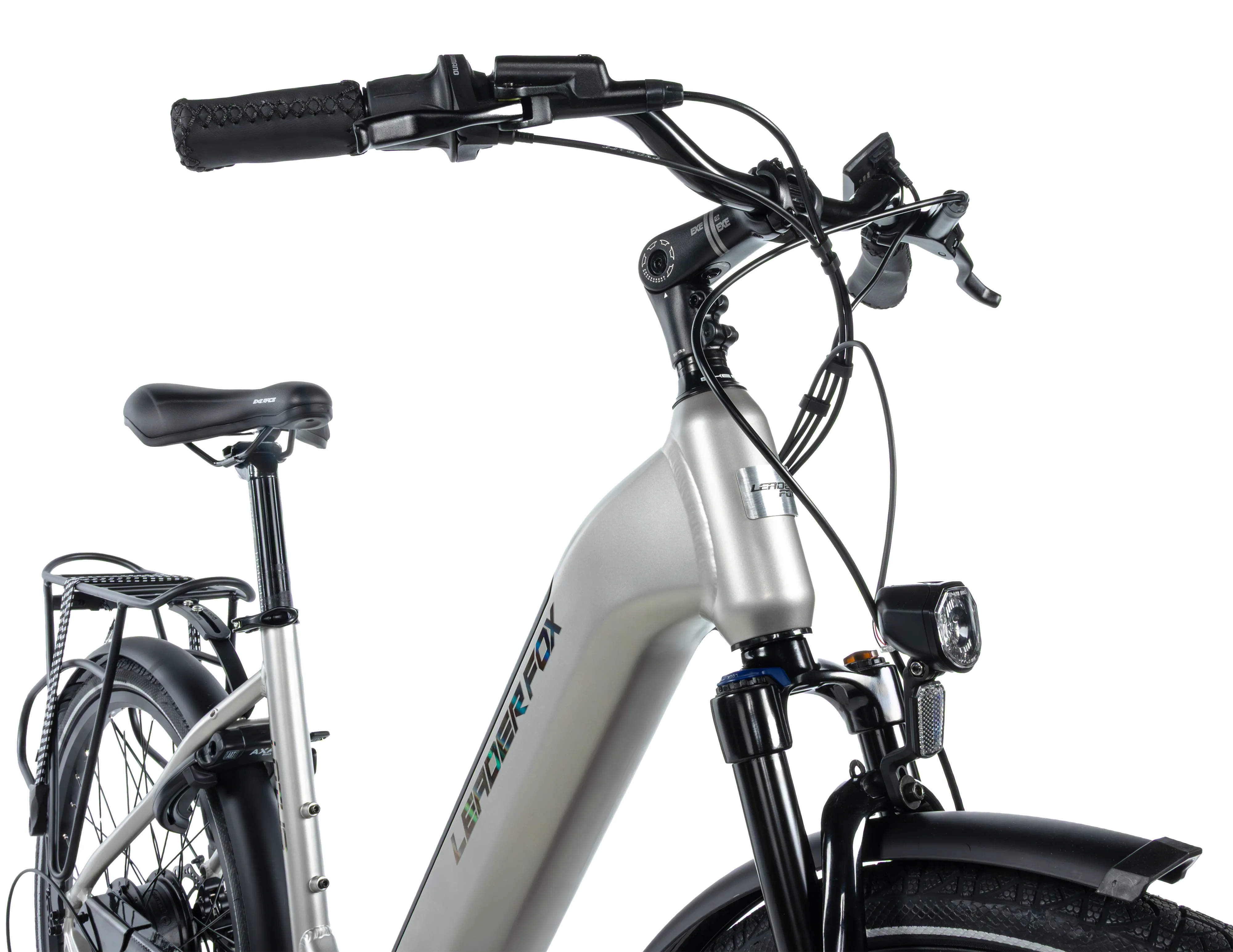 Elektrokolo Leader Fox LOTUS 26" 2026, 16Ah, stříbrná, vel.18" 