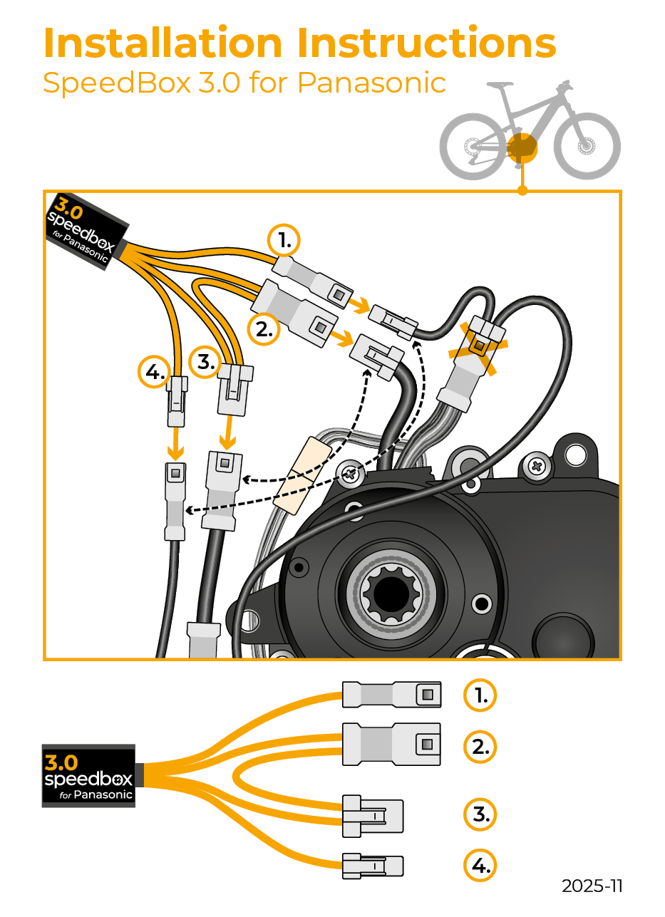 Tuningový čip SpeedBox 3.0 pro motory Panasonic