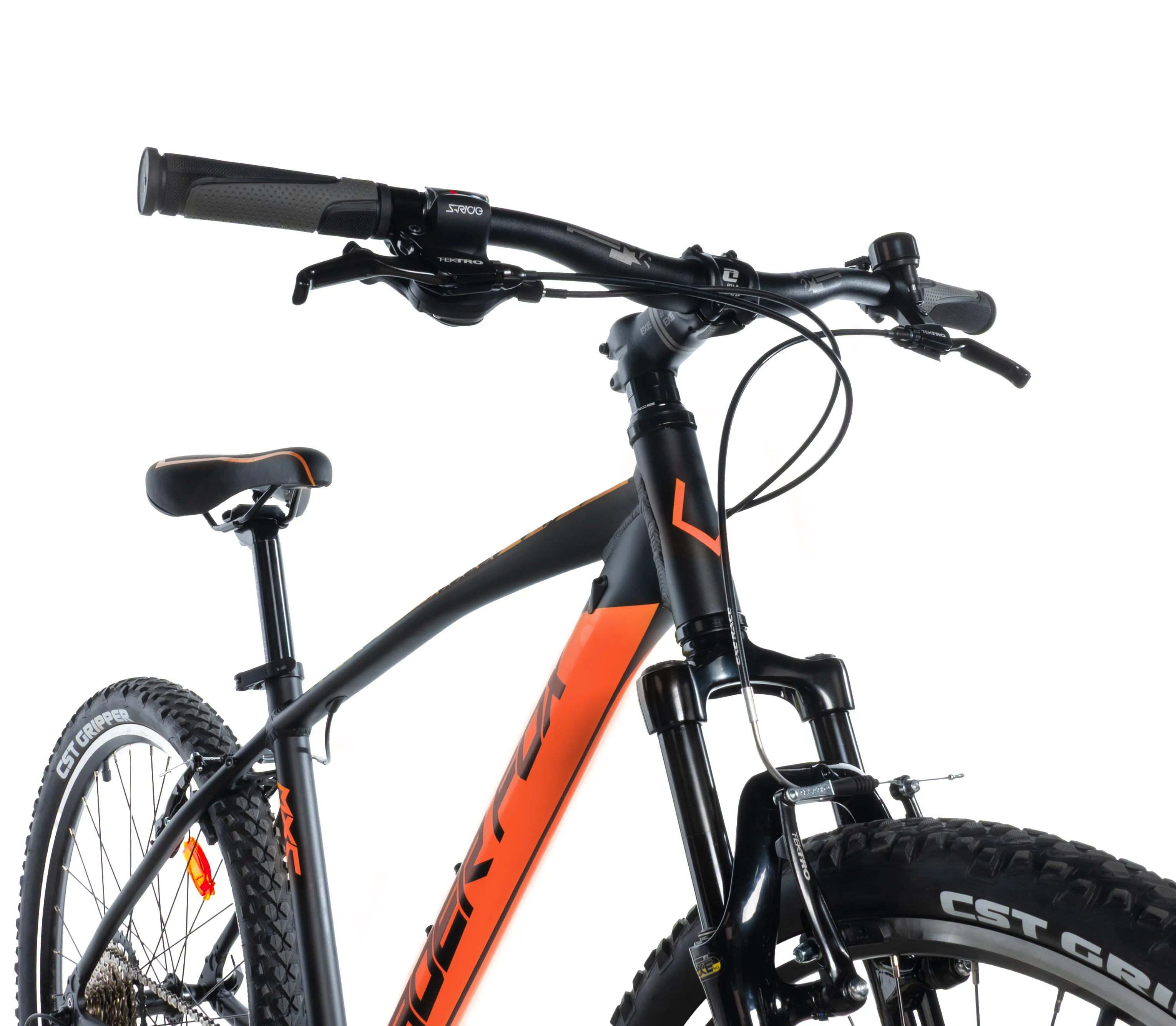 Horské kolo 26" Leader Fox MXC 2027, junior, black/orange /1x9/, vel.14"