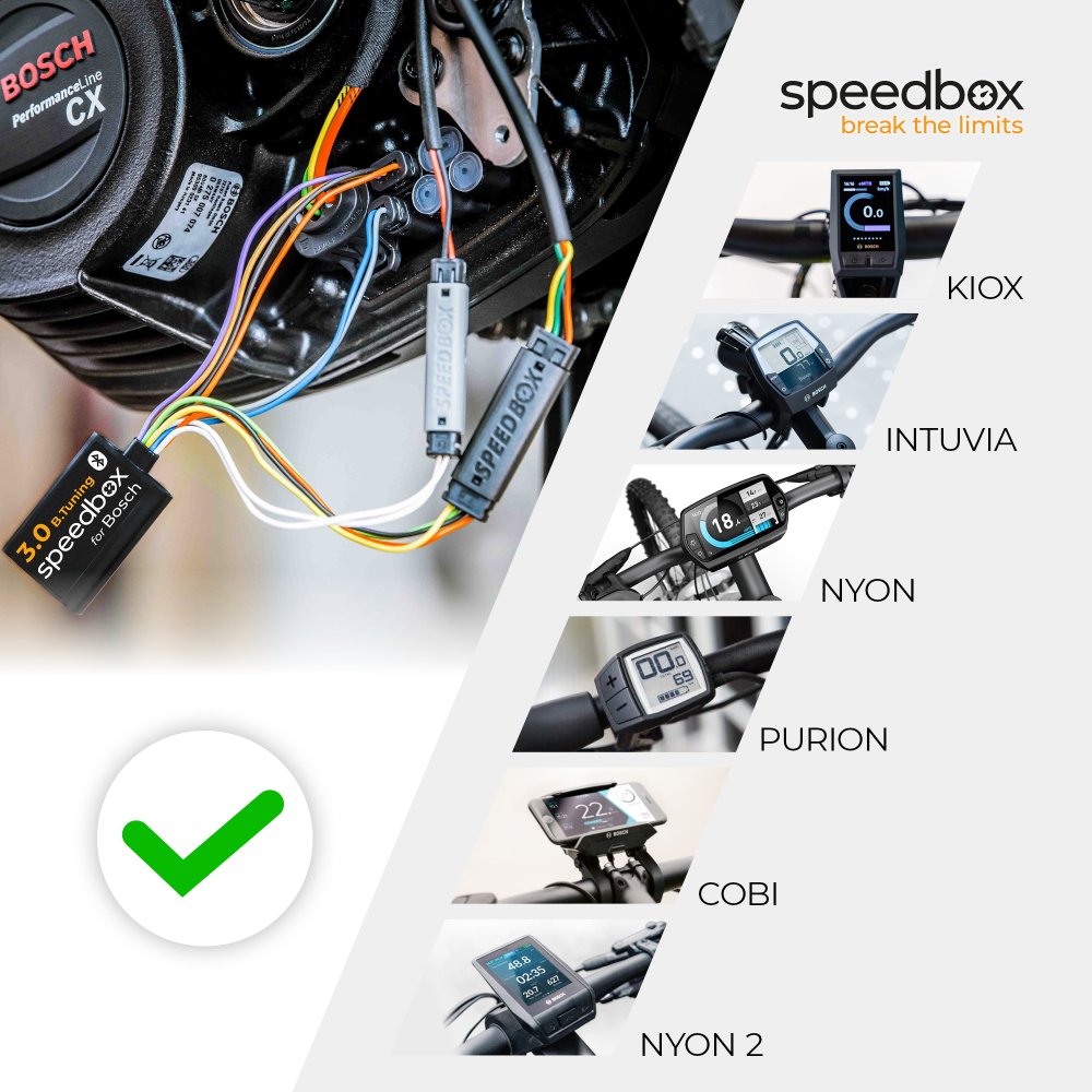 Tuningový čip SpeedBox 3.0 pro motory Bosch