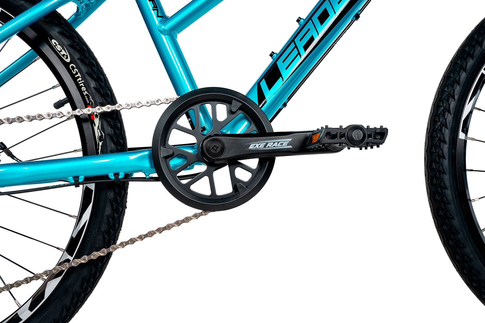 Dívčí kolo Leader Fox CAPITAN 24" Disc /1x8/ 2025 tyrkysová/černá