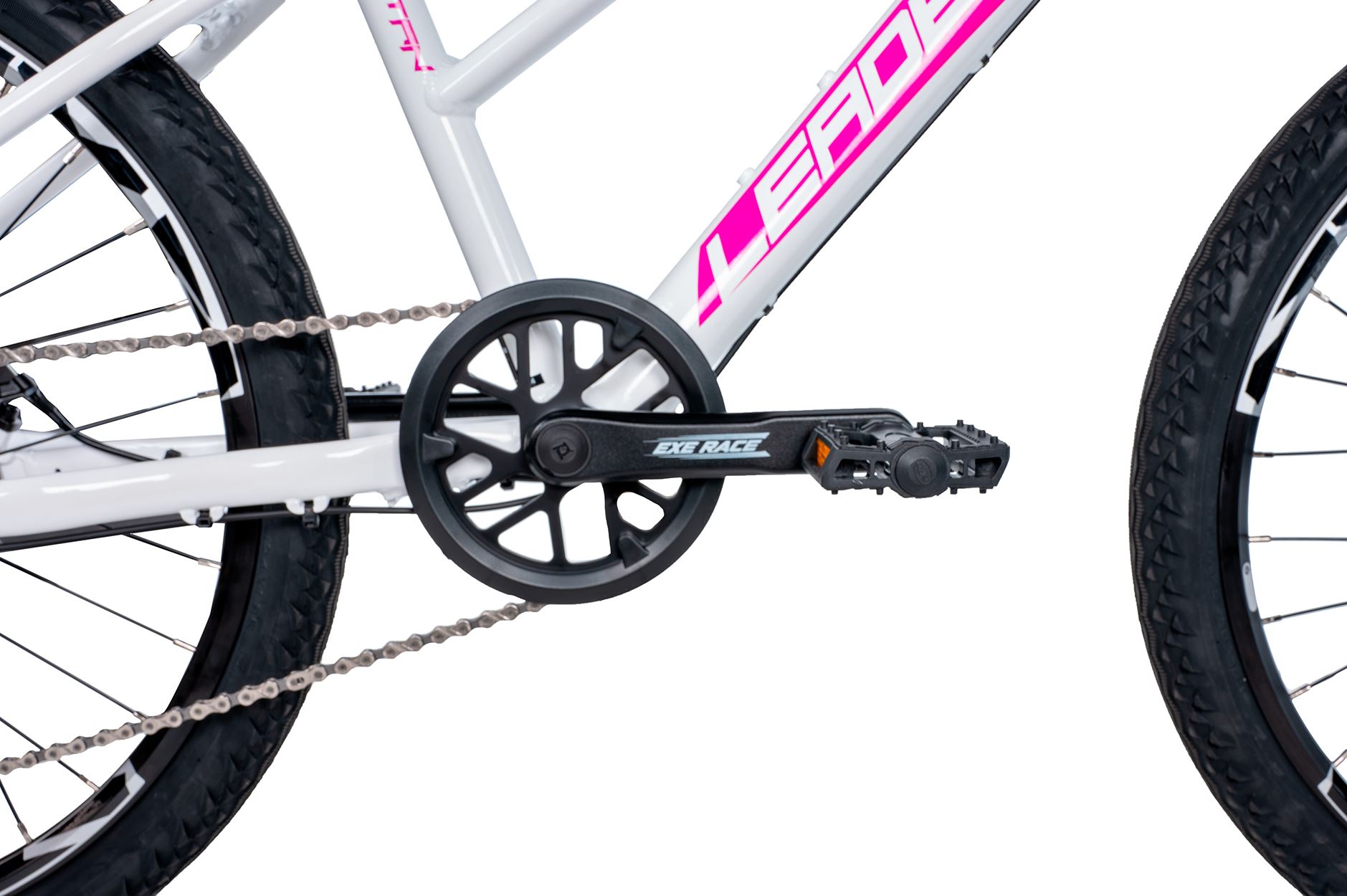 Dívčí kolo Leader Fox CAPITAN 24" Disc /1x8/ 2025 bílá/růžová
