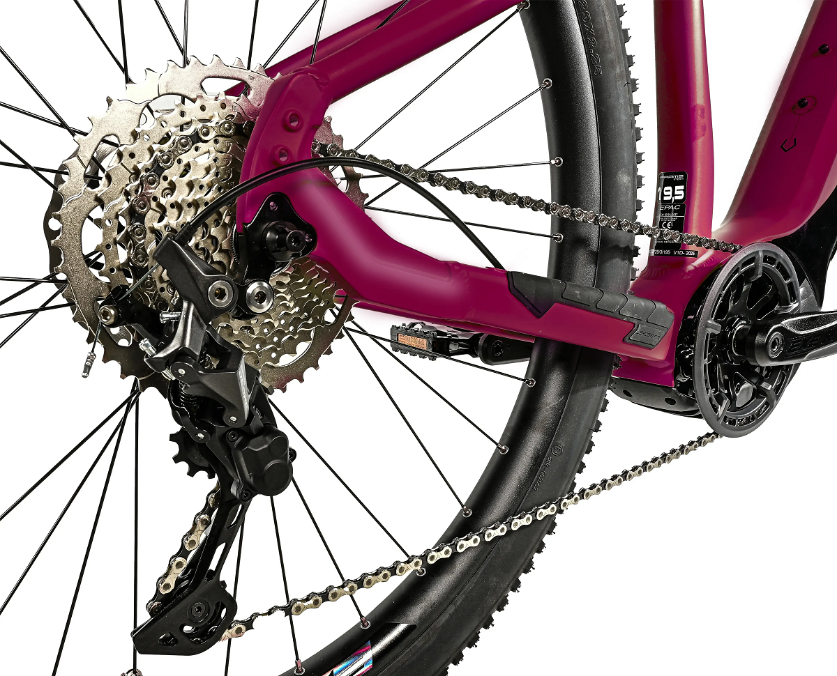 Elektrokolo 27,5" Leader Fox OREM 2025 20Ah PANASONIC violet/black vel.17,5"