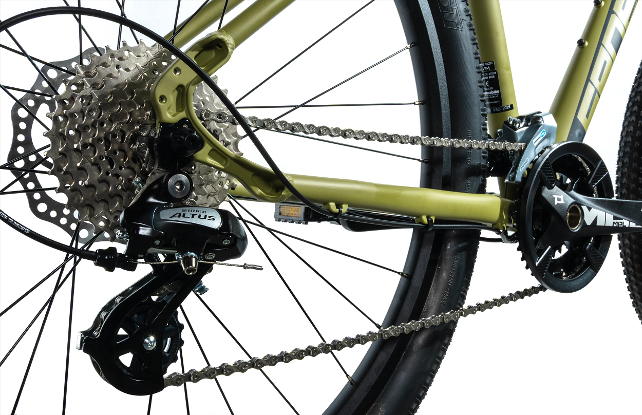 Horské kolo 29" Leader Fox EVOLUTION 2026 army zelená/černá /2x8/  vel.16"