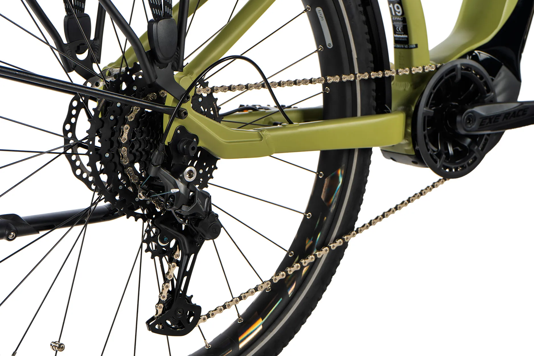 Elektrokolo 29" Leader Fox DIXON 2026, 23,2Ah, PANASONIC GX, army green/black, vel. 20,5"