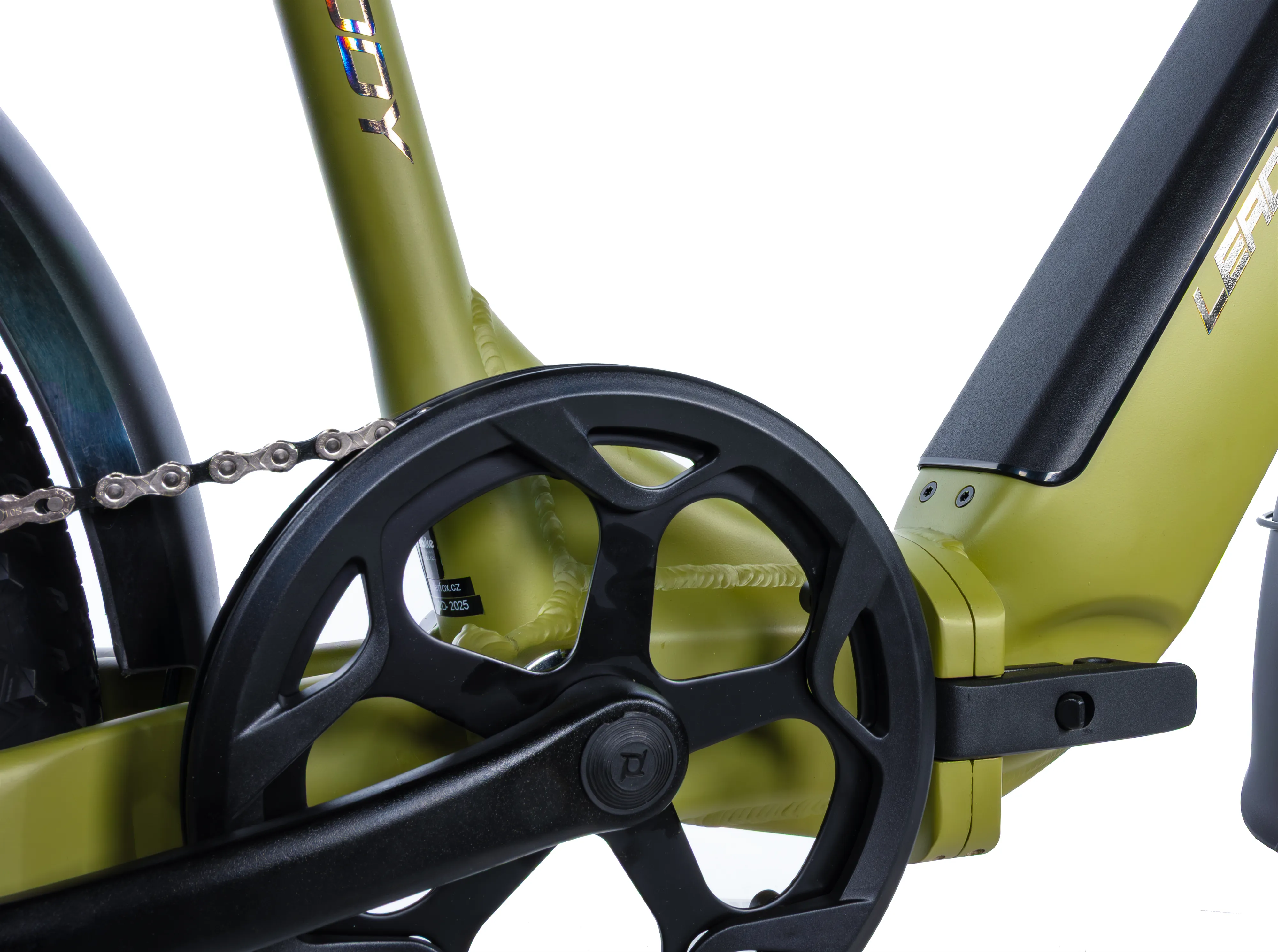 Elektrokolo skládací 20" Leader Fox CODY FAT Bike 16Ah 2025 khaki zelená