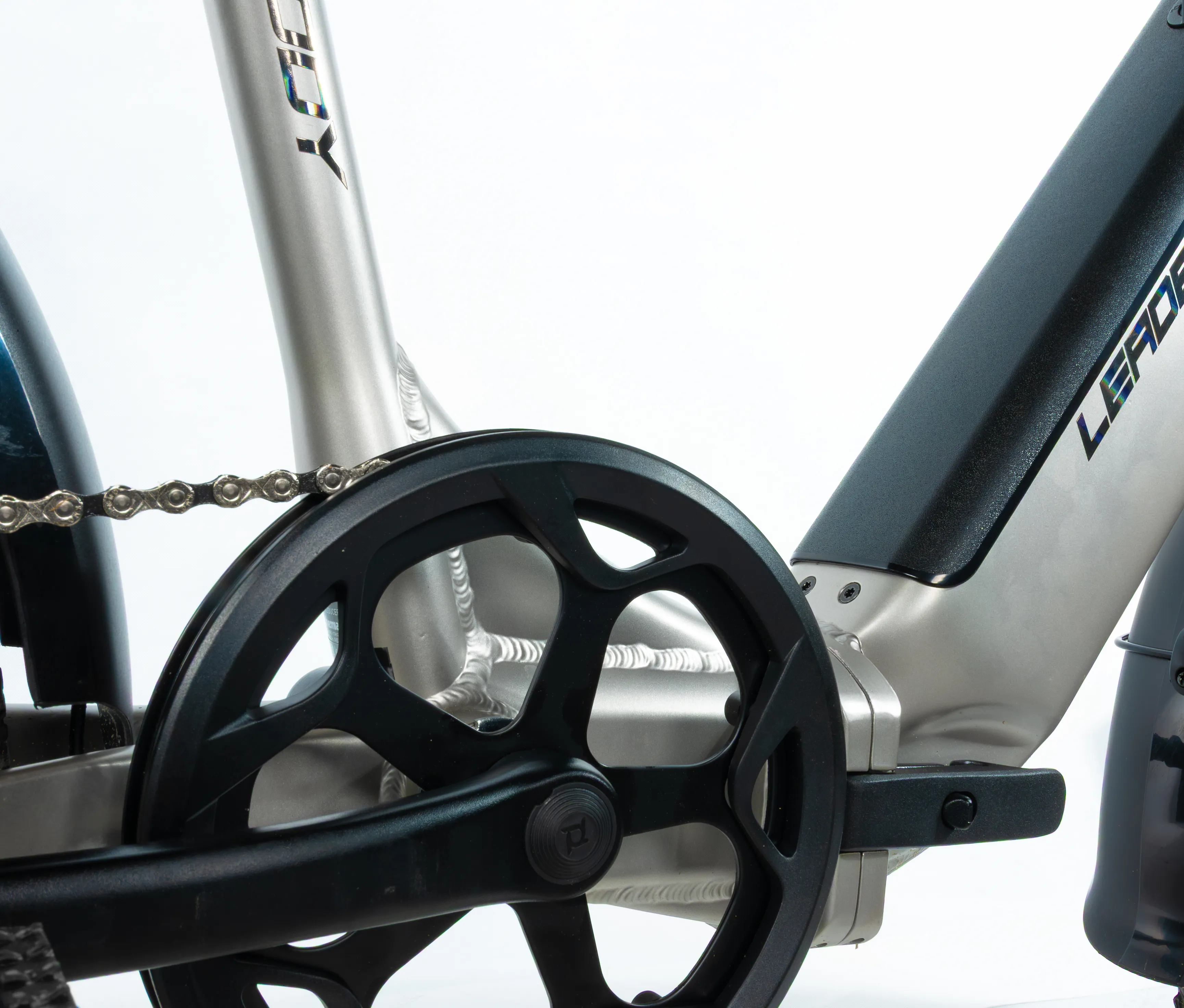 Elektrokolo skládací 20" Leader Fox CODY FAT Bike 16Ah 2025 stříbrná