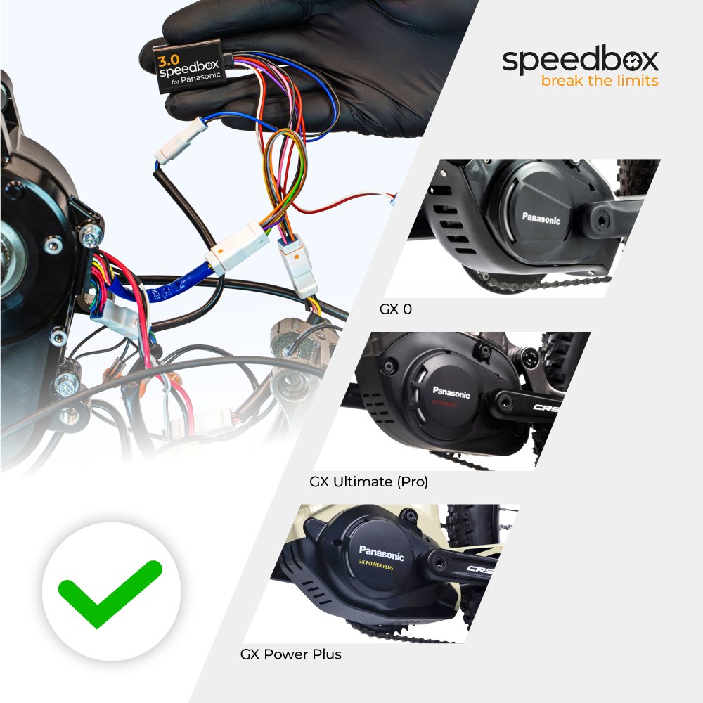 Tuningový čip SpeedBox 3.0 pro motory Panasonic