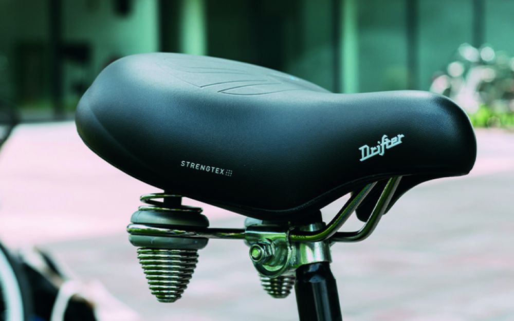 Sedlo gelové Selle Royal DRIFTER Premium Range unisex s pružinami černá