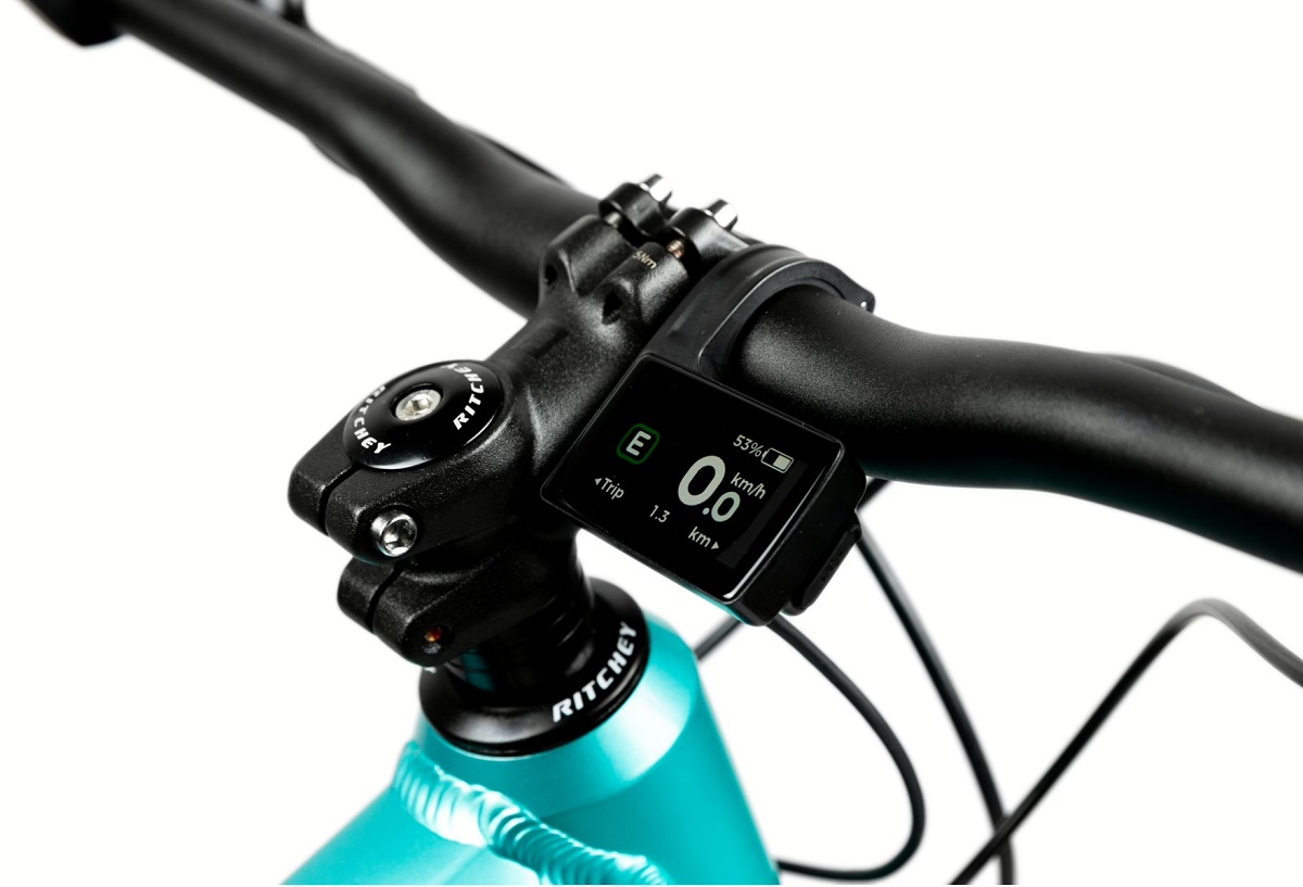 Dámské elektrokolo 29" PELLS Thorr 1 W Matt mint, 630Wh, vel.17"/M - AKCE!