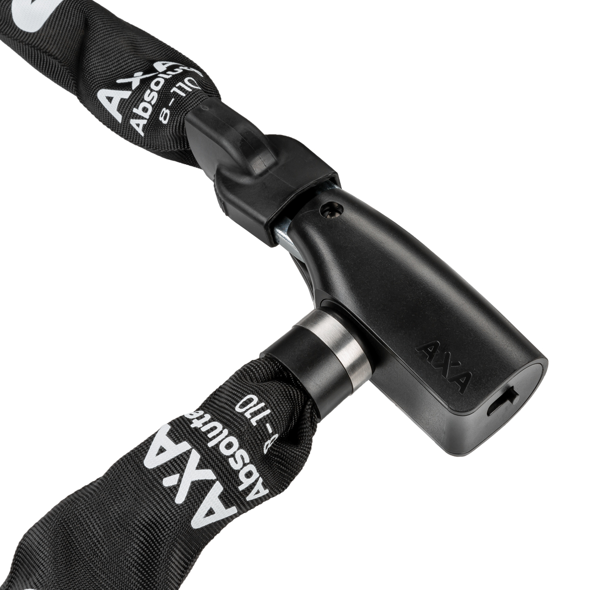 Zámek AXA ABSOLUTE 110/8 mm black řetězový