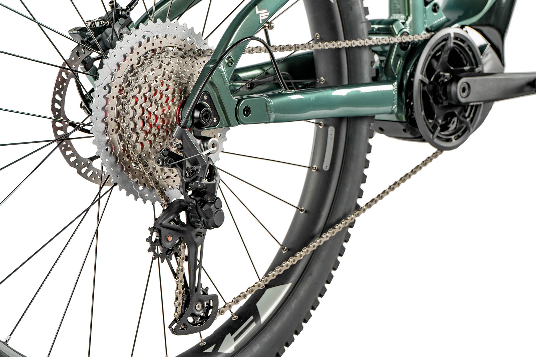 Elektrokolo 29" Leader Fox AYRA 2023 20Ah PANASONIC bottle green vel.17,5" -AKCE