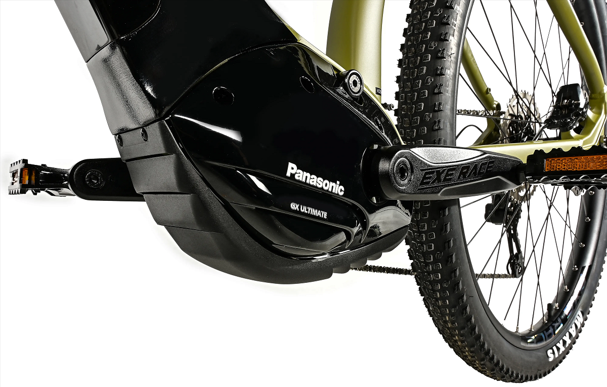 Elektrokolo 29" Leader Fox OREM 2025 20Ah PANASONIC army green/black vel.17,5"