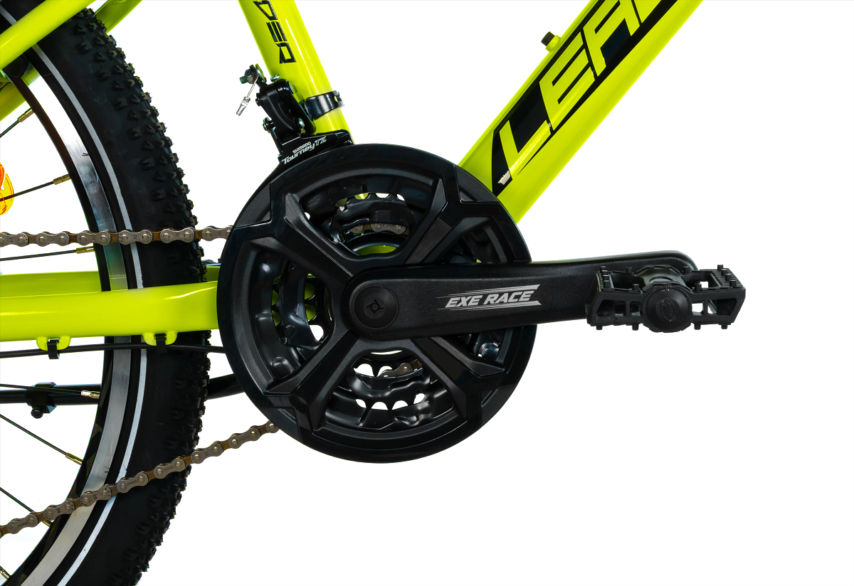 Dětské kolo Leader Fox SPIDER chlapecký 24" /3x7/ 2026 žlutá neon