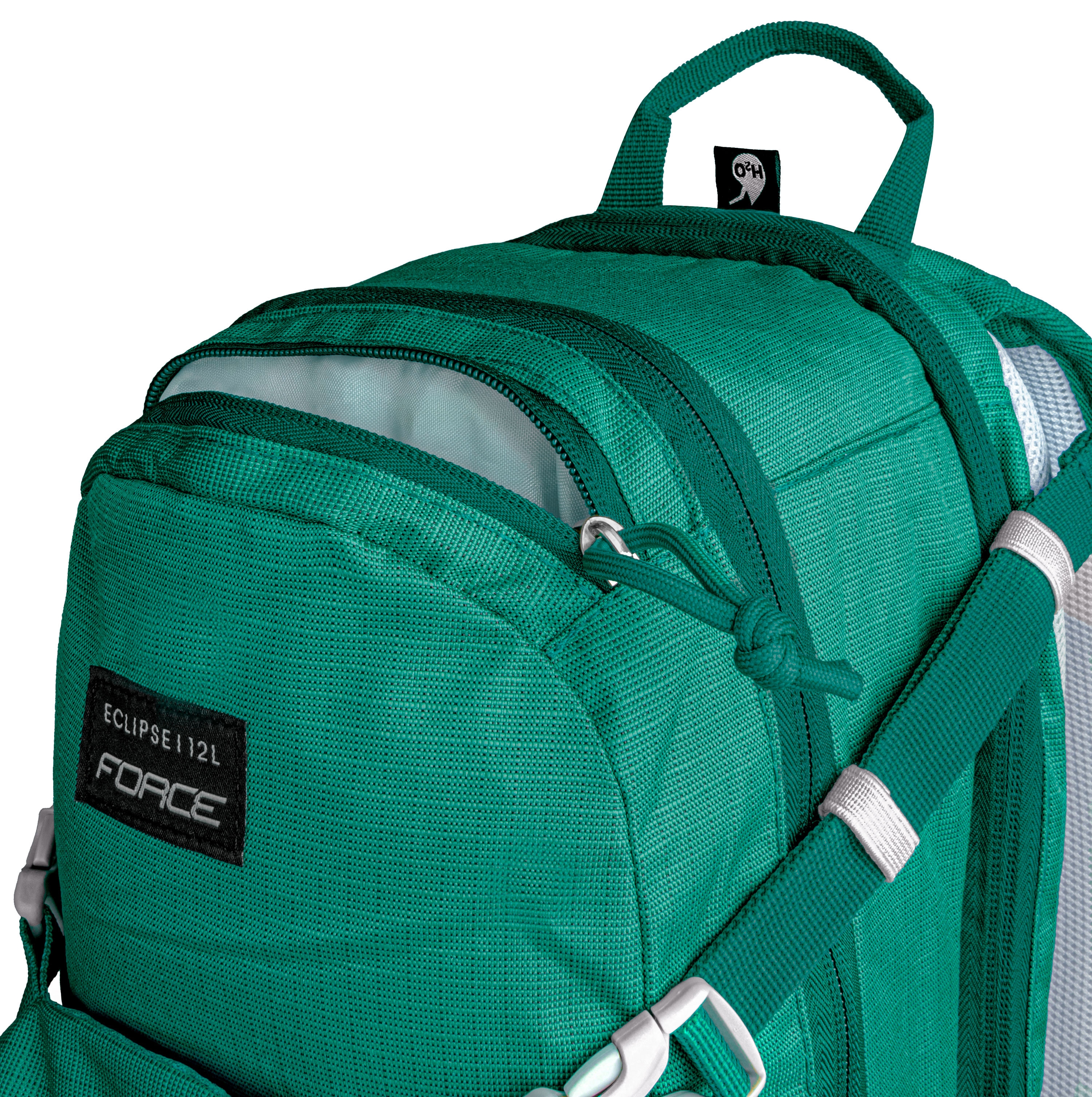 Batoh FORCE ECLIPSE 12 l, zelený