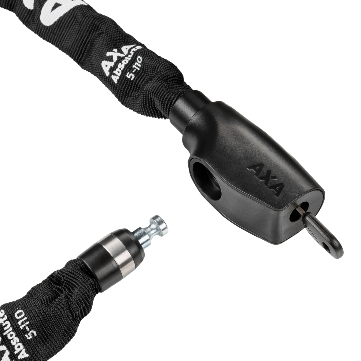 Zámek AXA ABSOLUTE 110/5 mm black řetězový
